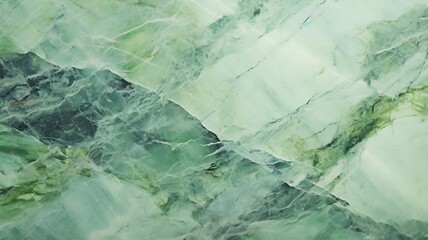 Artistic Green Marble Vein Patterns
