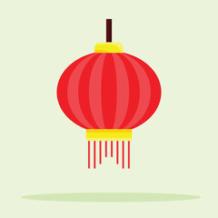 Chinese lantern icon. Subtable to place on chinese new year, culture, etc.