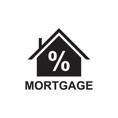 mortgage icon , investment icon vector