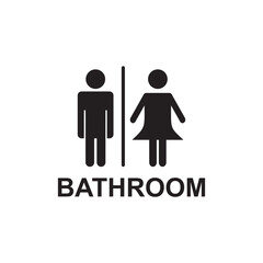 bathroom icon , toilet icon vector