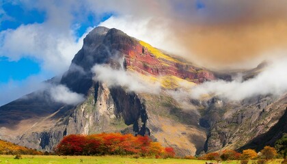 landscape in the morning