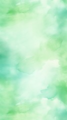 Fototapeta na wymiar Mint Green light watercolor abstract background