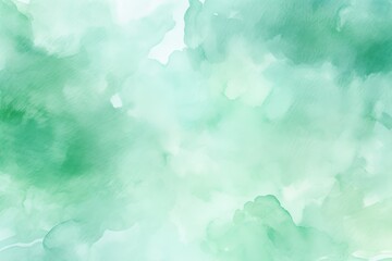 Fototapeta na wymiar Mint Green watercolor abstract background