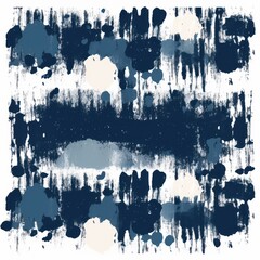 Navy gritty grunge vector brush stroke color halftone pattern