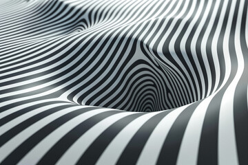 Moire pattern, simple lines, visual vibration - obrazy, fototapety, plakaty