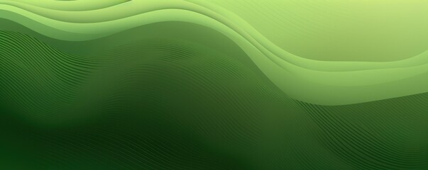 Olive gradient wave pattern background with noise texture and soft surface gritty halftone art 