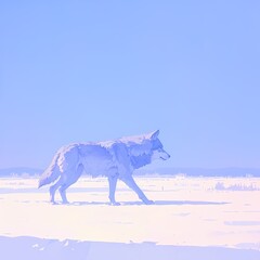 Wild Beauty: A Lone Wolf in Its Element