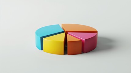 Obraz premium icon bar chart with different anatomy sections, like bones or muscles icon analysis