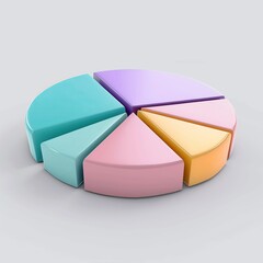 Obraz premium icon bar chart with different anatomy sections, like bones or muscles icon analysis