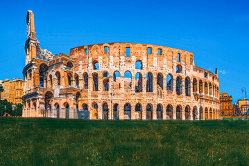 Coliseum. Ancient, beautiful, incredible Rome.