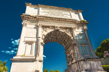 Arch of Constantine.  Rome