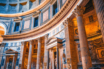 Pantheon. Ancient, beautiful, incredible Rome, where every place is filled with history.