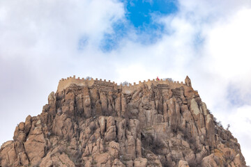 Historical Afyonkarahisar castle (Karahisar Castle)