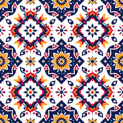 Pattern seamless design, wallpaper, flower, fabric, carpet, mandalas, clothing, wrapping, sarong, tablecloth, shape, geometric pattern, ethnic pattern, traditional. illustration