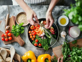 A nutritionist offering personalized wellness plans for clients seeking dietary guidance