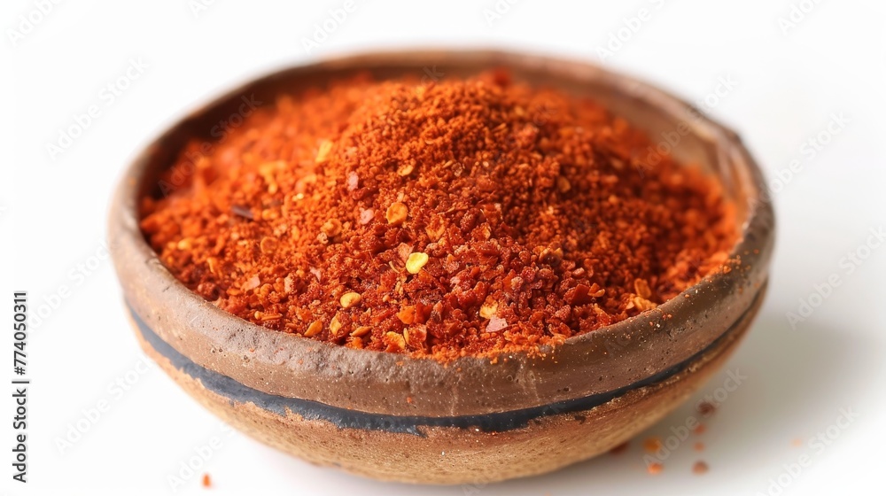 Poster cayenne pepper in a dry form