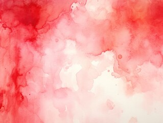 Red light watercolor abstract background
