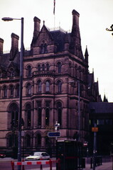 Manchester Town Hall at Albert Square in Manchester's city during 1990s