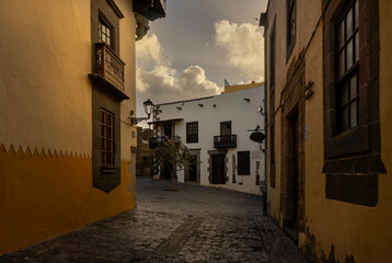 Fototapeta premium VEGUETA NEIGHBORHOOD LAS PALMAS GRAN CANARIA