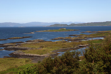 Fototapeta na wymiar Shore off Easdale - Isle of Seil - Argyll and Bute - Scotland - UK