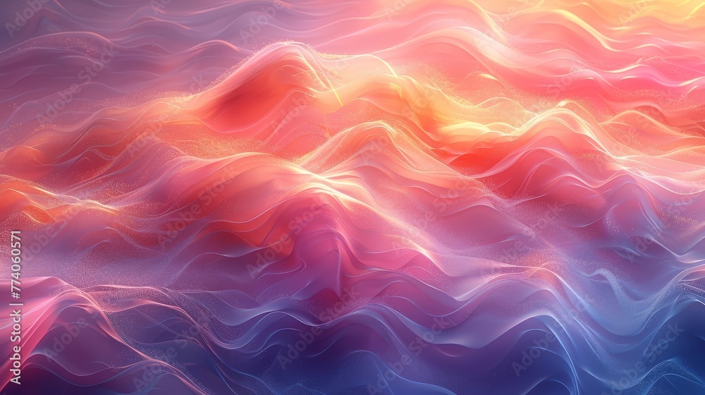 Aufkleber background with fluid flow patterns. summer poster. color gradients. abstract cover. liquid wave. vi