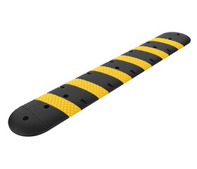 Rubber Speed Bump Isolated - 774066596