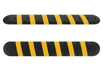 Rubber Speed Bump Isolated