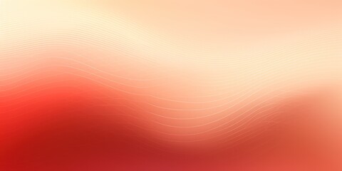 Tan red gradient wave pattern background with noise texture and soft surface gritty halftone art