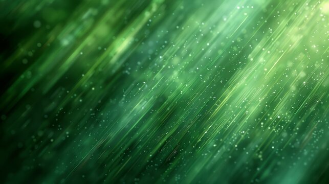 Background of abstract green lines