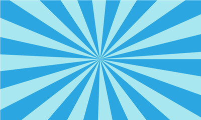 サンバースト集中線　背景素材	