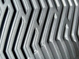 Textured surface of the bottom of the sandal.