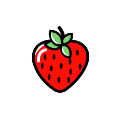 Fresh Strawberry fruits vector