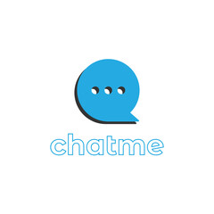 icon chat notice commucation vector