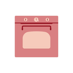 Oven vector icon. Microwave logo icon. Kitchen oven vector symbol. Electric oven vector icon. Homemade baking vector concept.