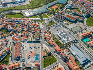 Peniche - Portugal - Drohne - obrazy, fototapety, plakaty