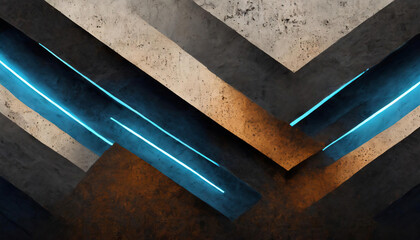 layered abstract geometric shapes. Futuristic background design.