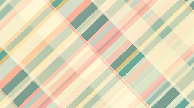 Retro Diagonal Stripe Pattern