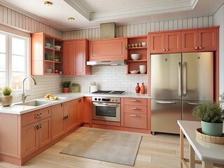 modern kitchen interior generative ai