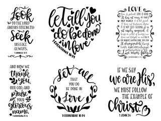 Collection Of Quotes Vector Design