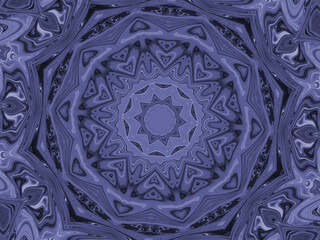 purple or violet abstract background. Kaleidoscope effect. Beautiful and Unique kaleidoscope design.