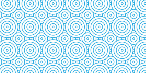 Abstract Minimal overlapping diamond geometric waves spiral abstract circle wave line. blue seamless tile stripe geometric create retro square line backdrop pattern background.