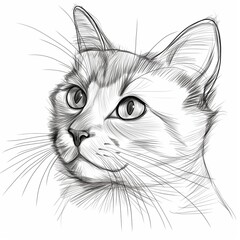 Illustration of a cat
