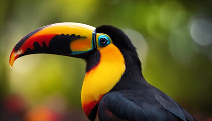 Naklejka premium close up of a toucan