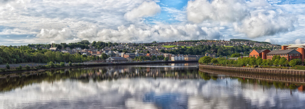 River Foyle With City View