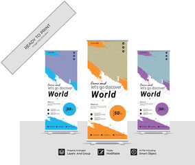 Business Rollup Banner Design Temple