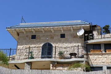 06/30/2023 Safed Israel. Ancient city of Safed, city of Kabbalists and artists
