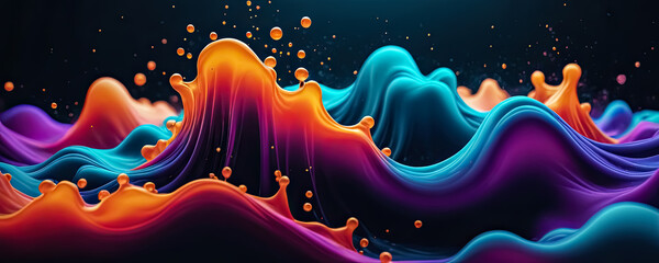 Fluid Dynamics: The Flow of Soft Color Gradients.