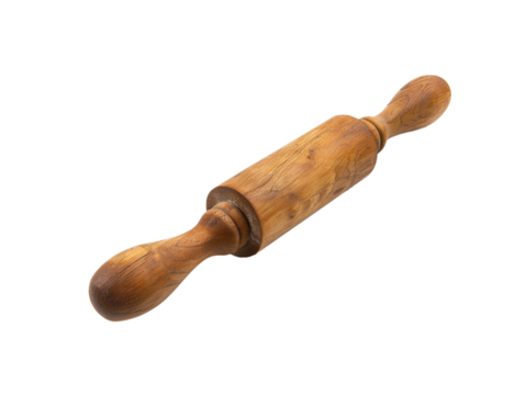 a isolated rolling pin 