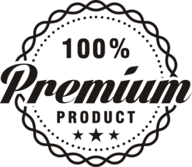 Premium Product Stamps of Best Quality Logo Design Vector