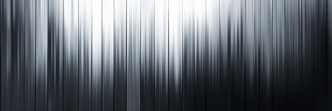 Abstract white and black color, modern design stripes background with gradient metallic lines.	